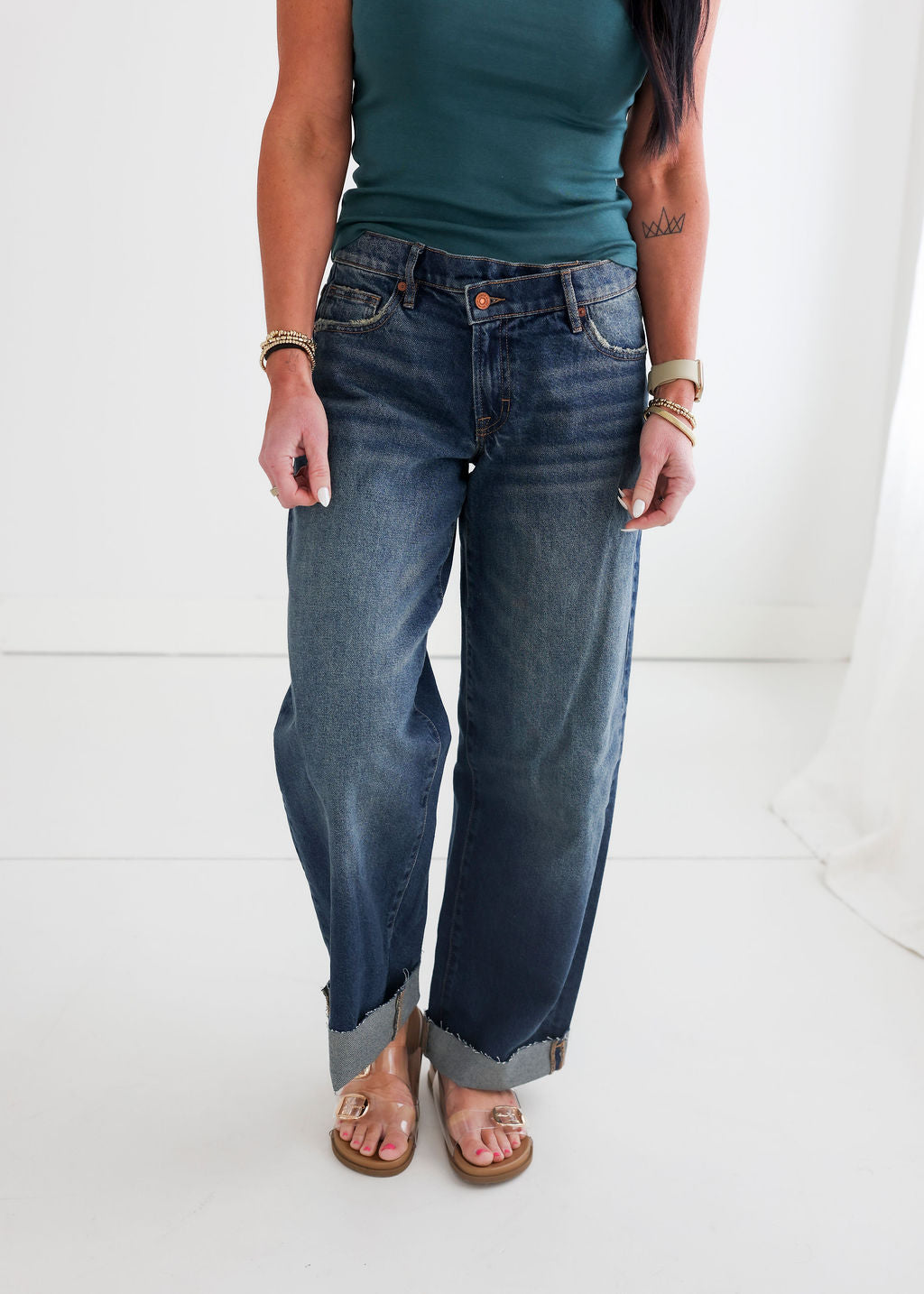 image of Stasi Hidden Baggy Jeans