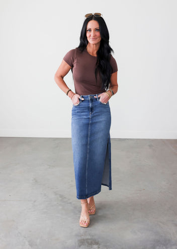 Kacen Hidden Midi Skirt