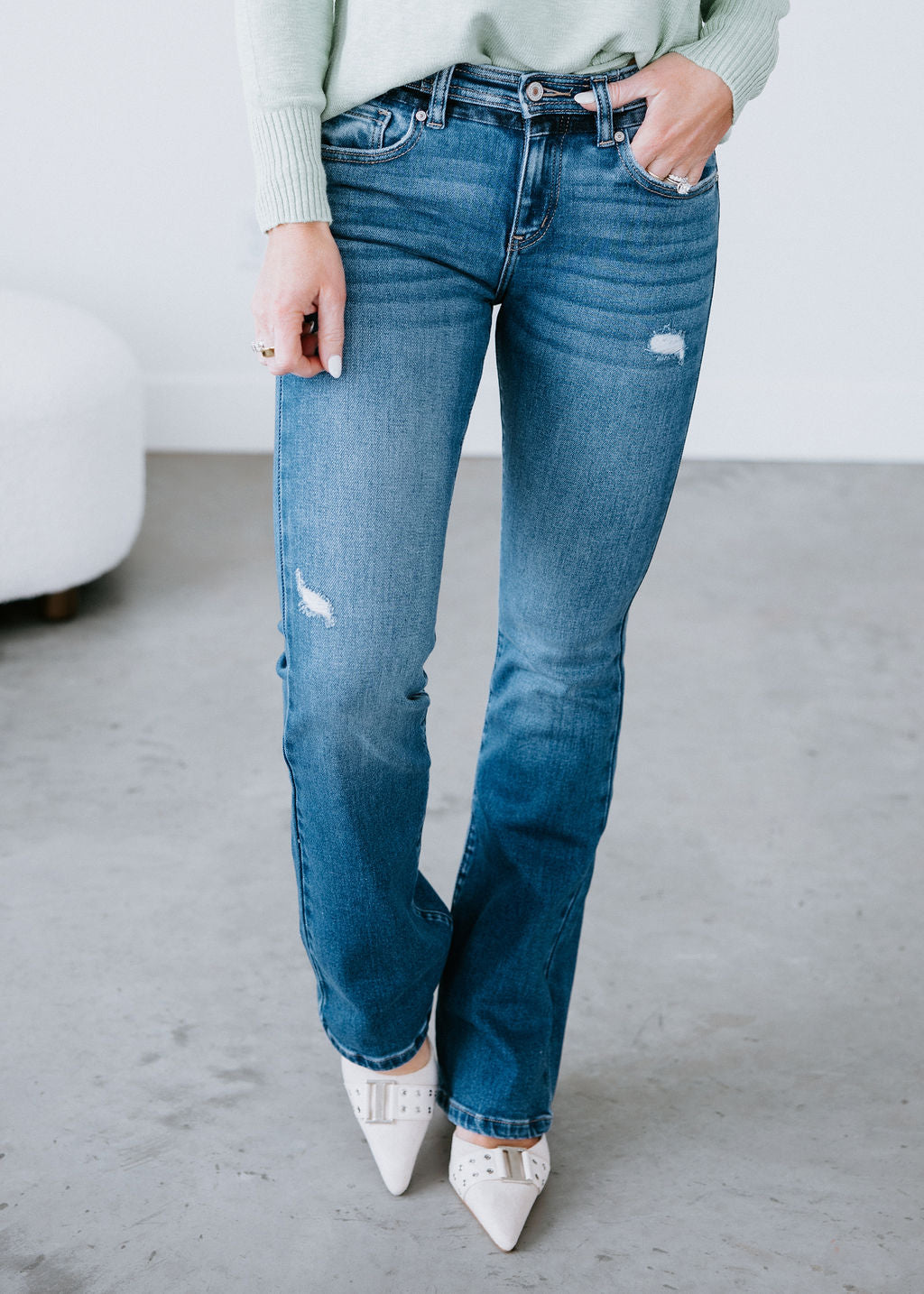 image of Raquel KanCan Bootcut Jeans
