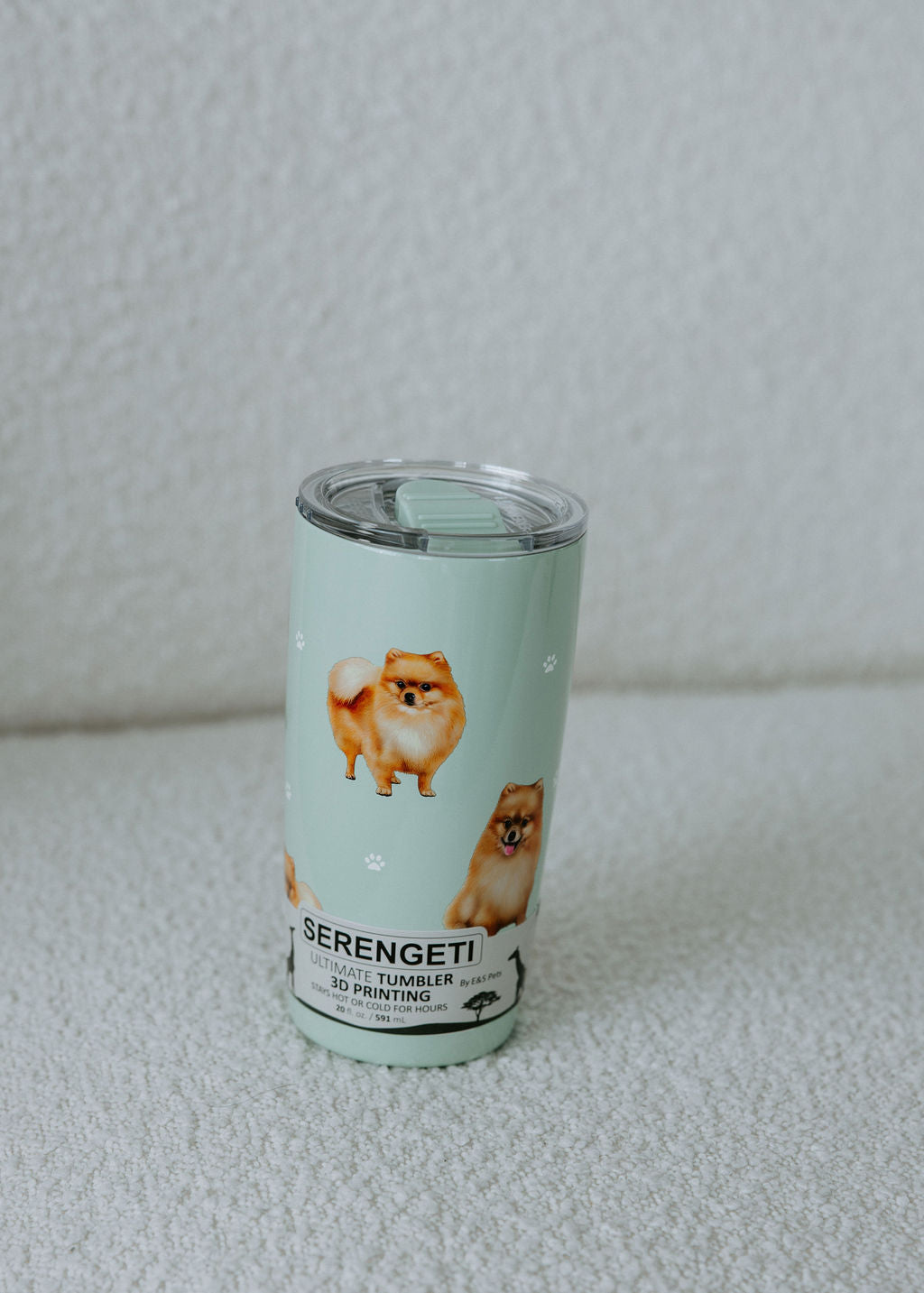 image of Pomeranian Stainless Steel Tumbler