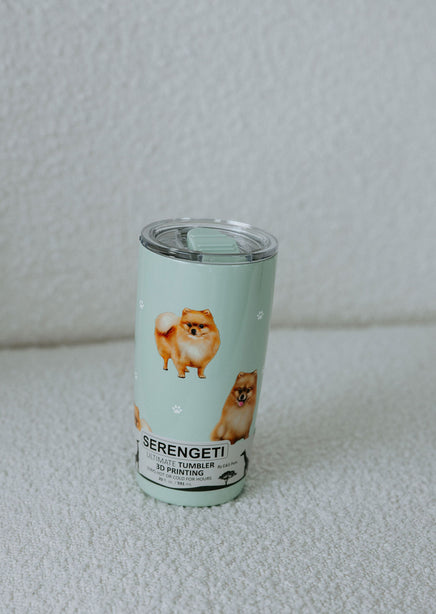 Pomeranian Stainless Steel Tumbler