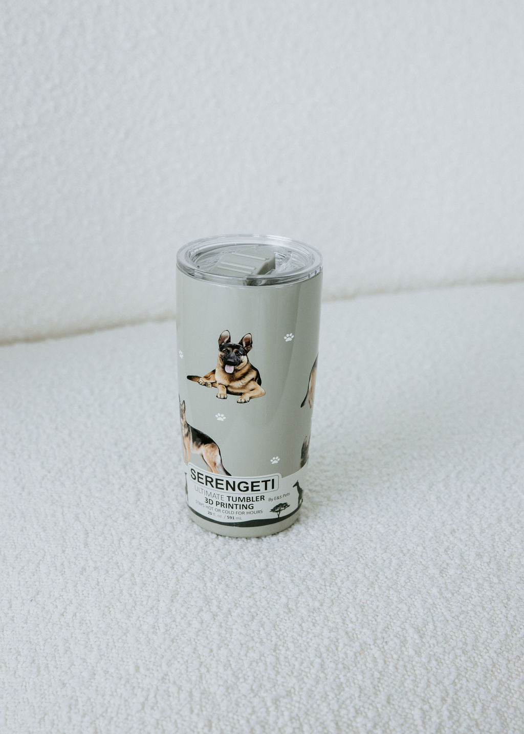 image of German Shepherd Stainless Steel Tumbler