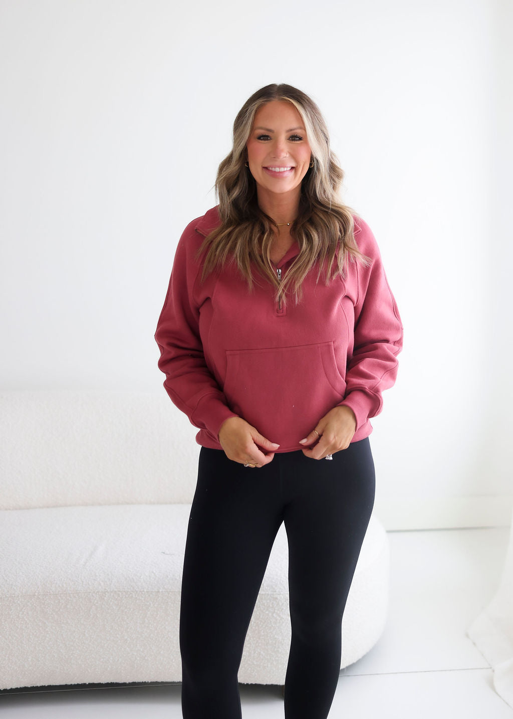 Bennett Half Zip by Lily & Lottie