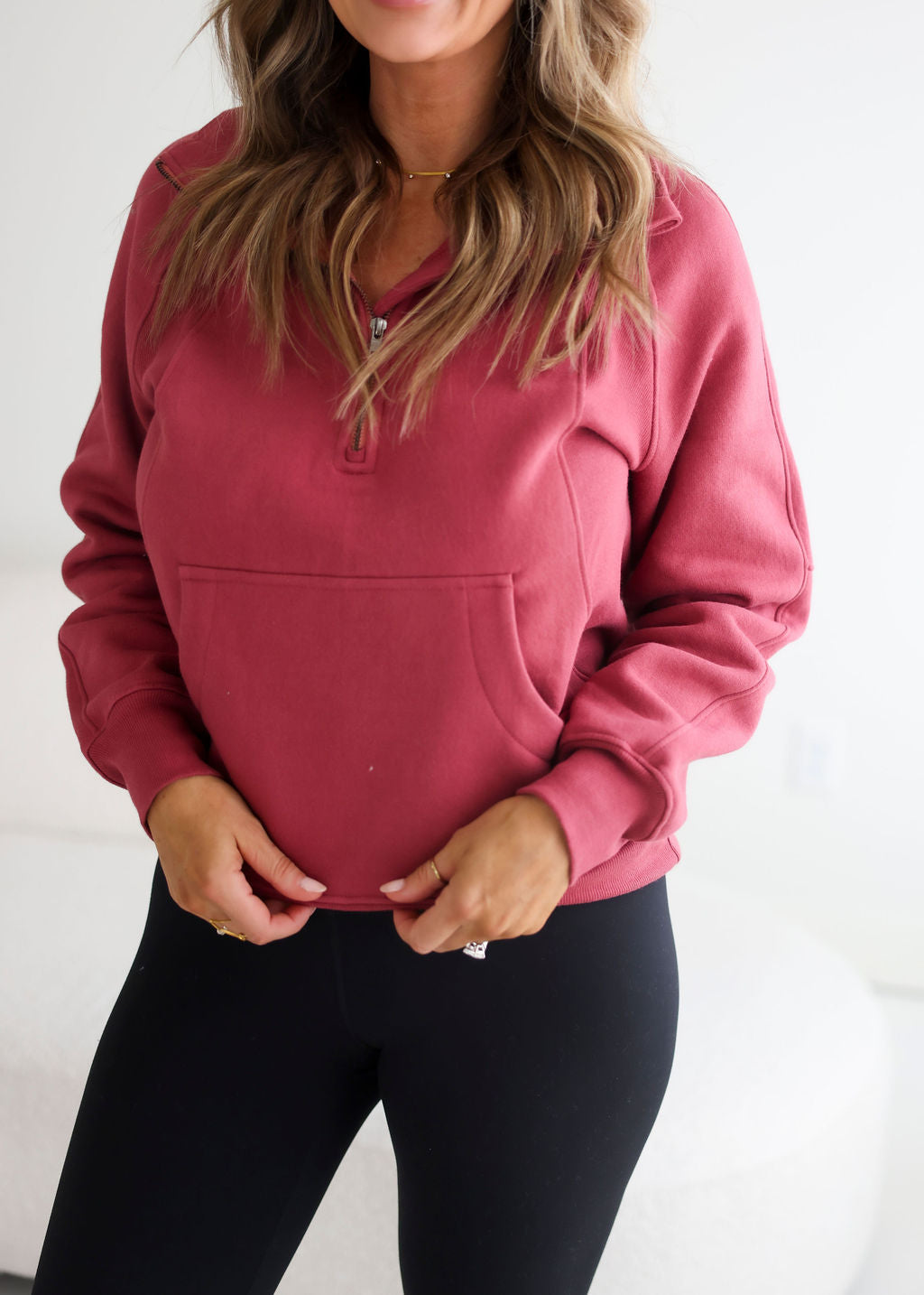 Bennett Half Zip by Lily & Lottie