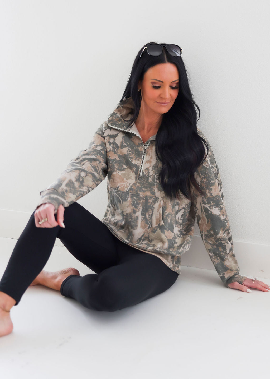 Bennett Half Zip by Lily & Lottie