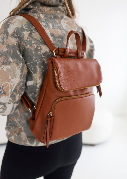 Everlee Vegan Leather Backpack product view