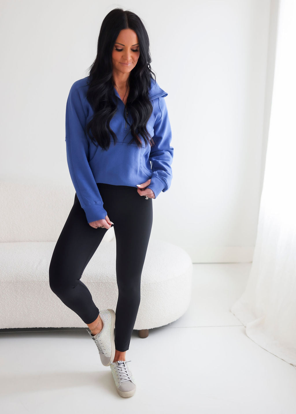 Bennett Half Zip by Lily & Lottie