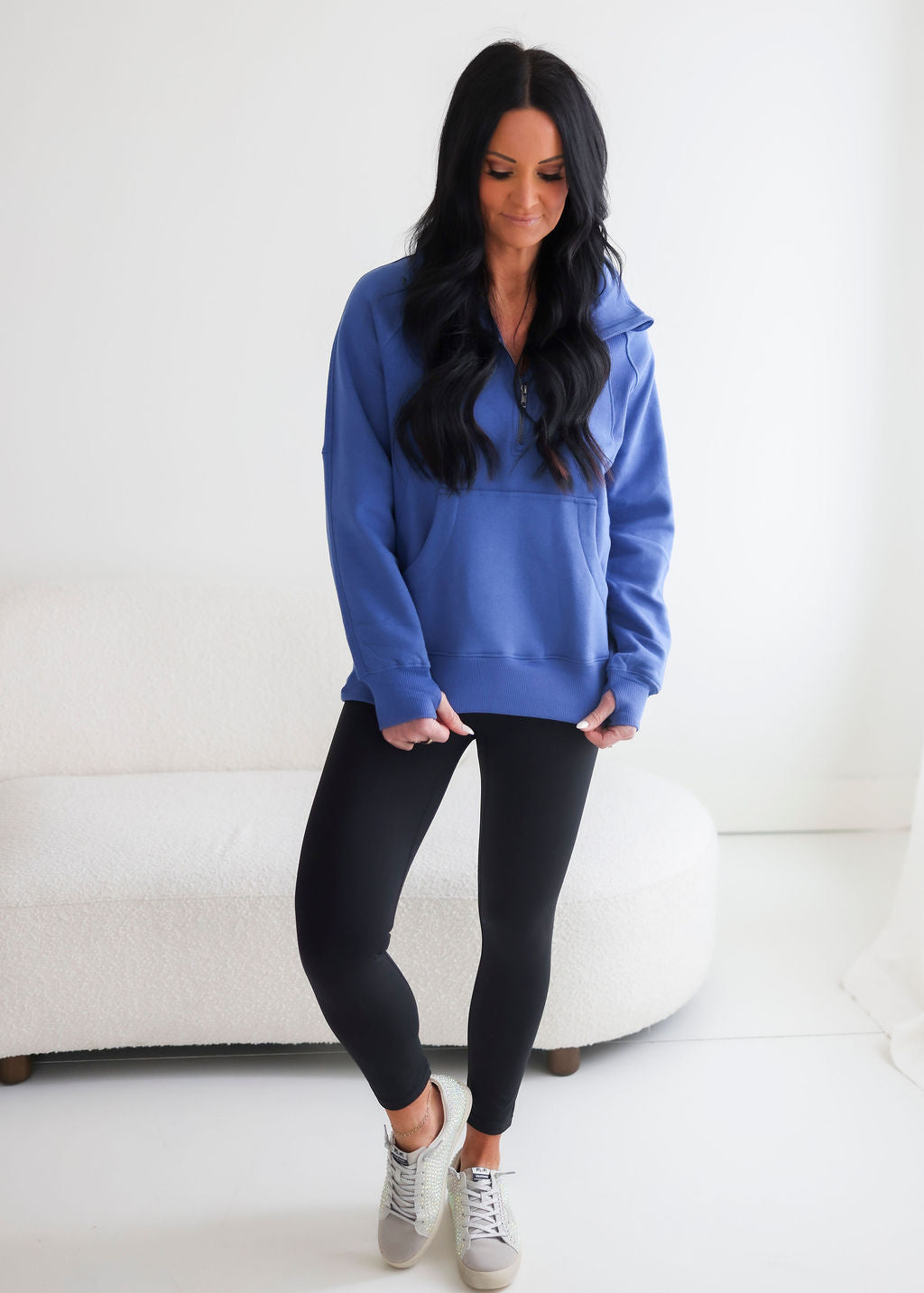 Bennett Half Zip by Lily & Lottie