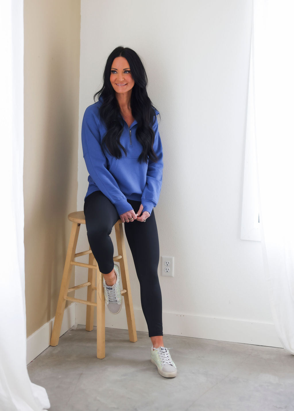 Bennett Half Zip by Lily & Lottie