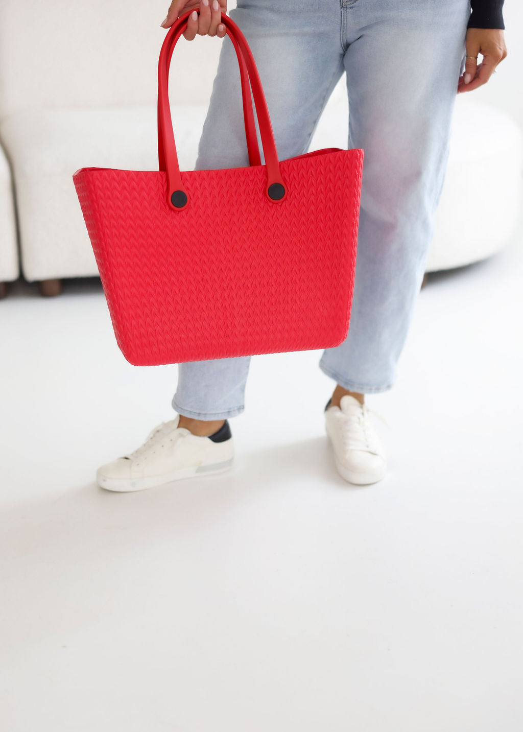 Carrie Textured Versa Tote