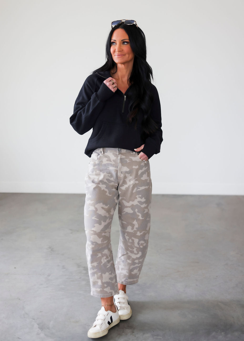 Bennett Half Zip by Lily & Lottie