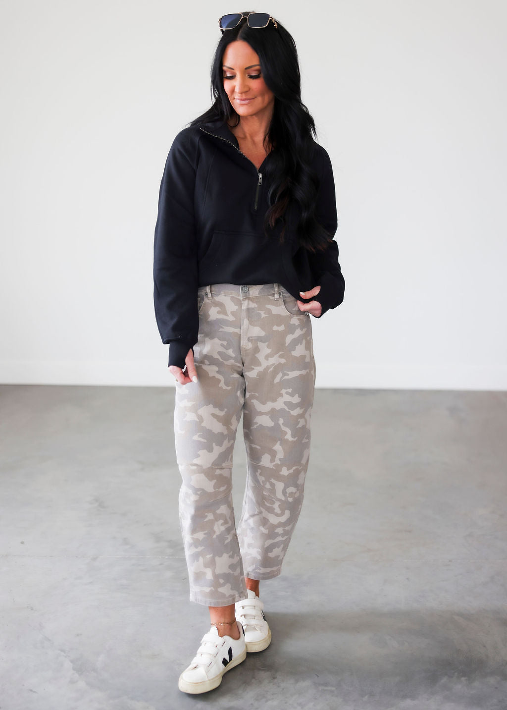 Bennett Half Zip by Lily & Lottie