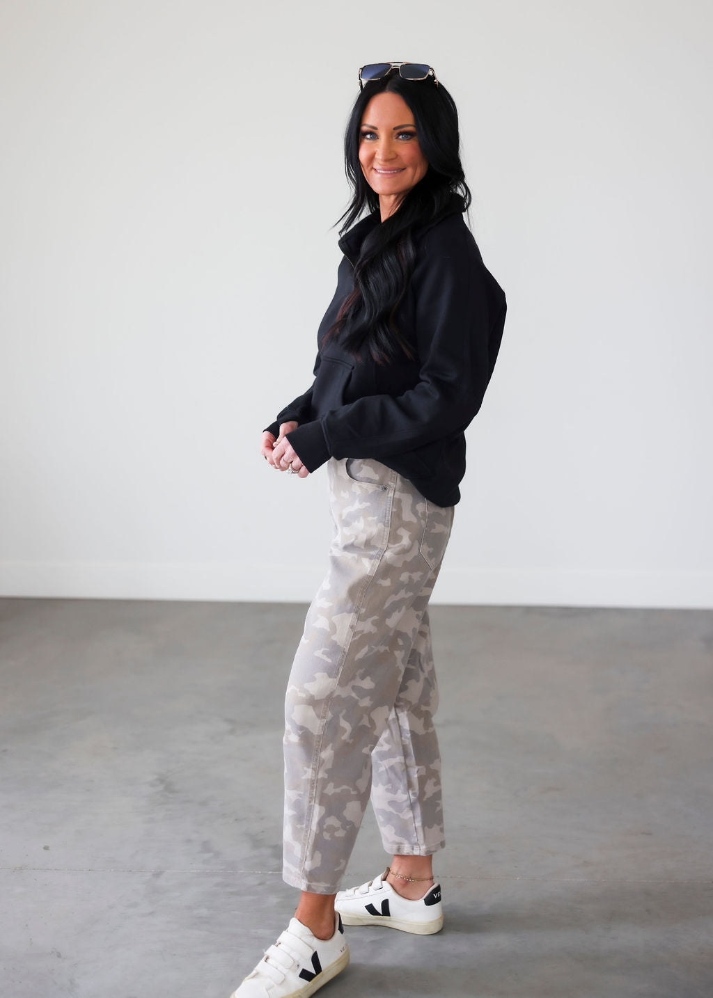 Bennett Half Zip by Lily & Lottie