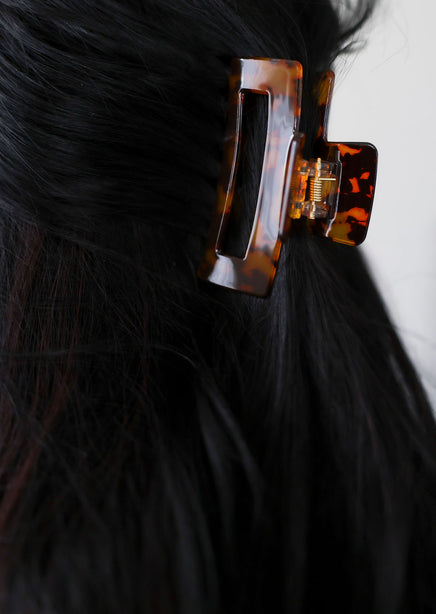 Marbled Hair Clip product view