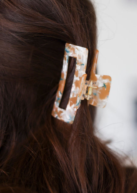 Marbled Hair Clip product view