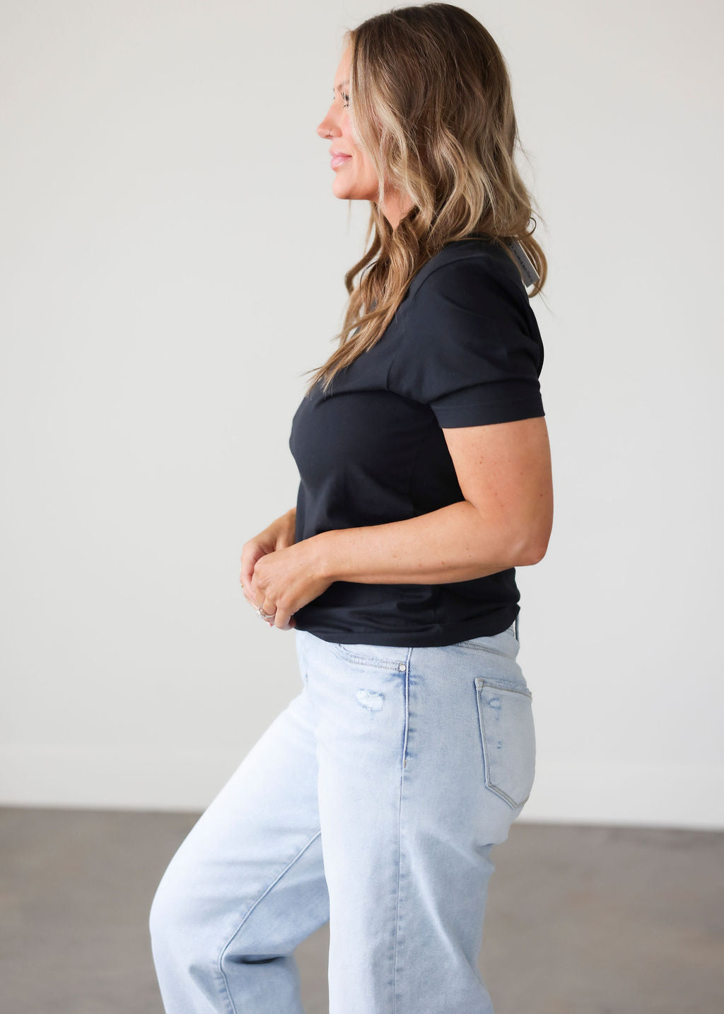 Not So Basic Basic Tee by Lily & Lottie