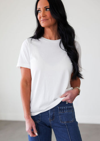 Not So Basic Basic Tee by Lily & Lottie