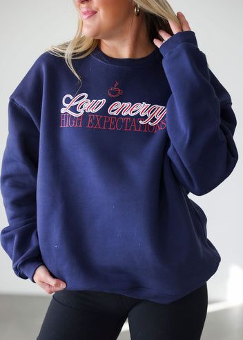 Low Energy High Expectations Graphic Crew