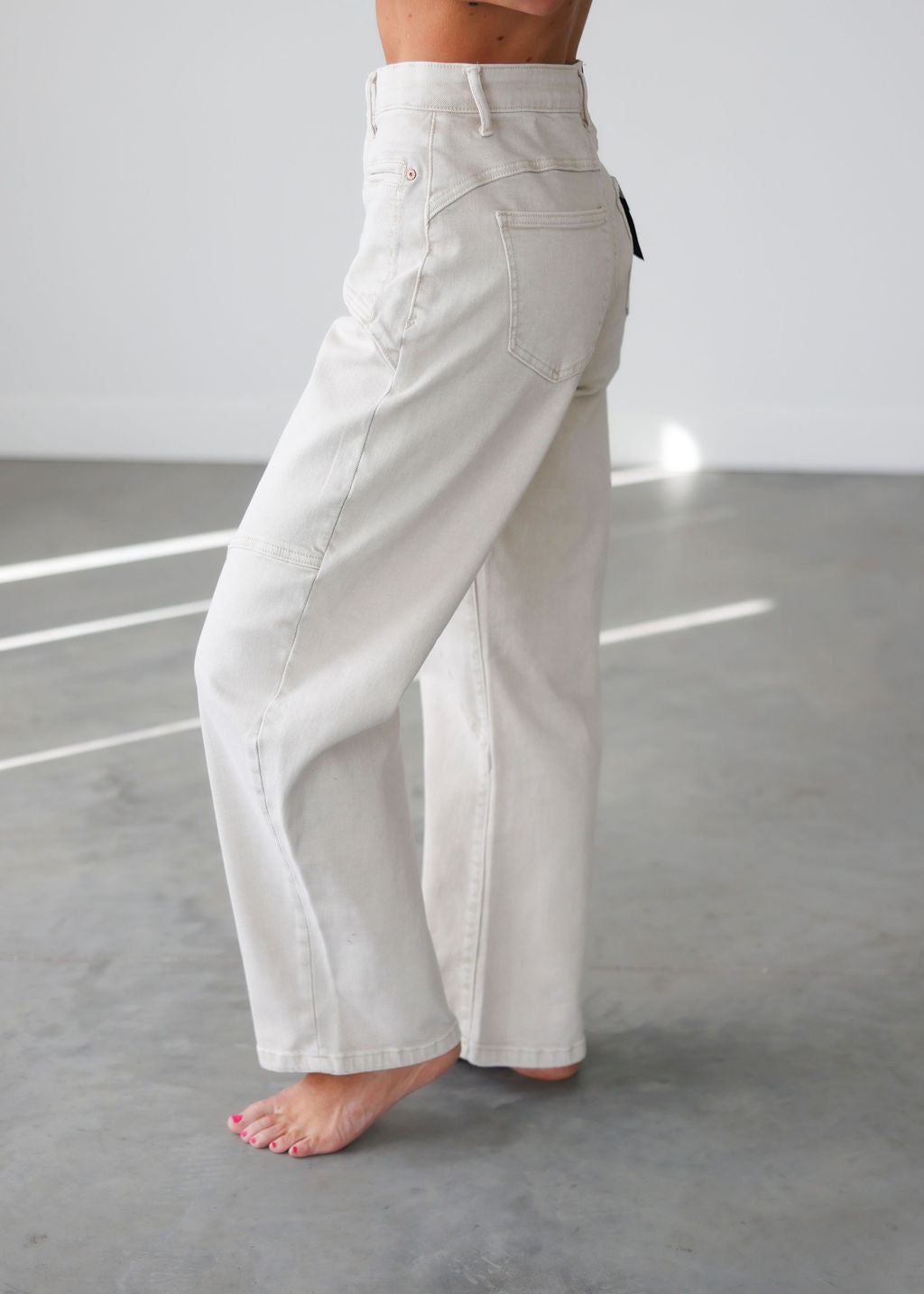 Karter Saige Western Barrel Jean