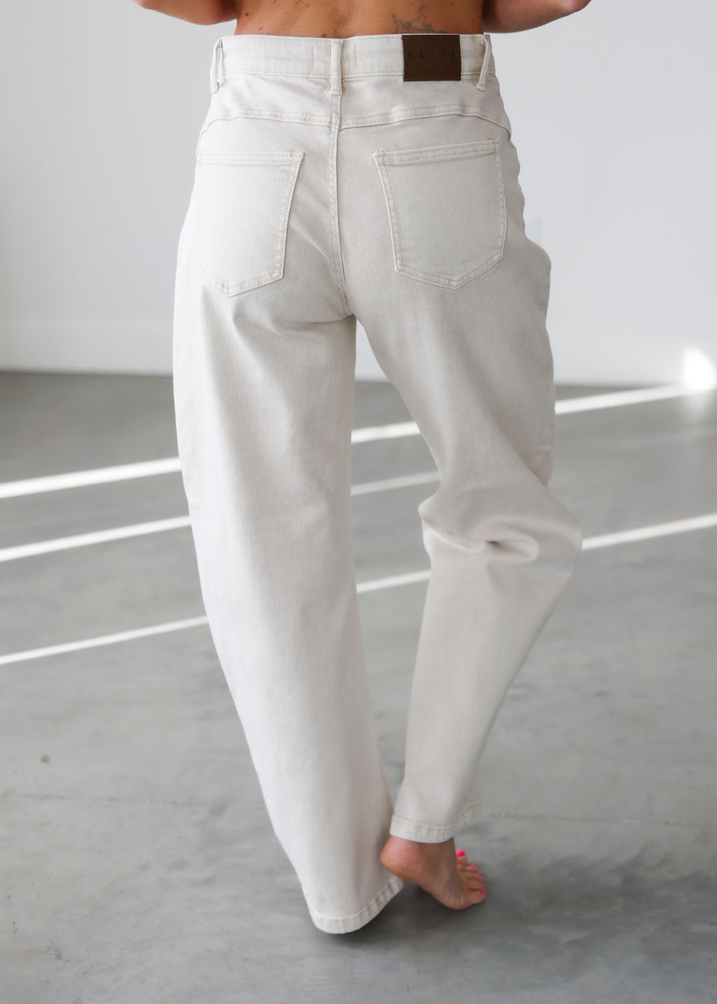 Karter Saige Western Barrel Jean