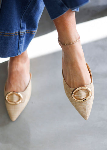 Griffin Buckle Mule