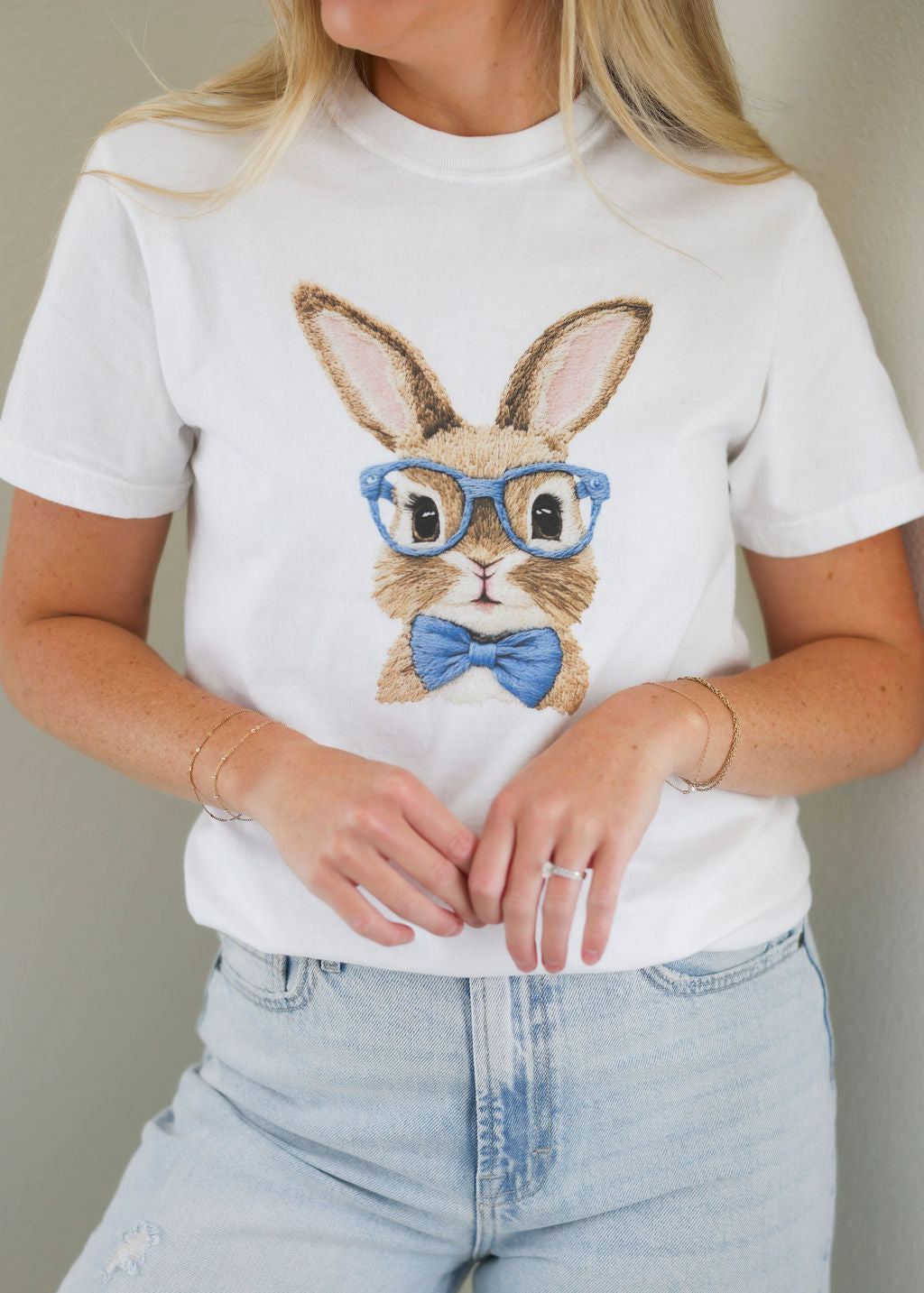 Retro Easter Bunny Graphic Tee