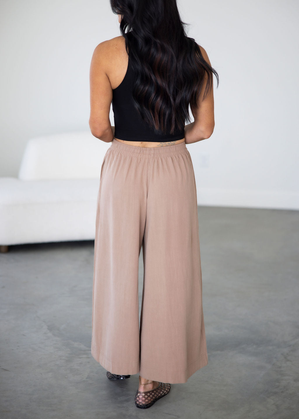 Debbie Linen Palazzo Pants