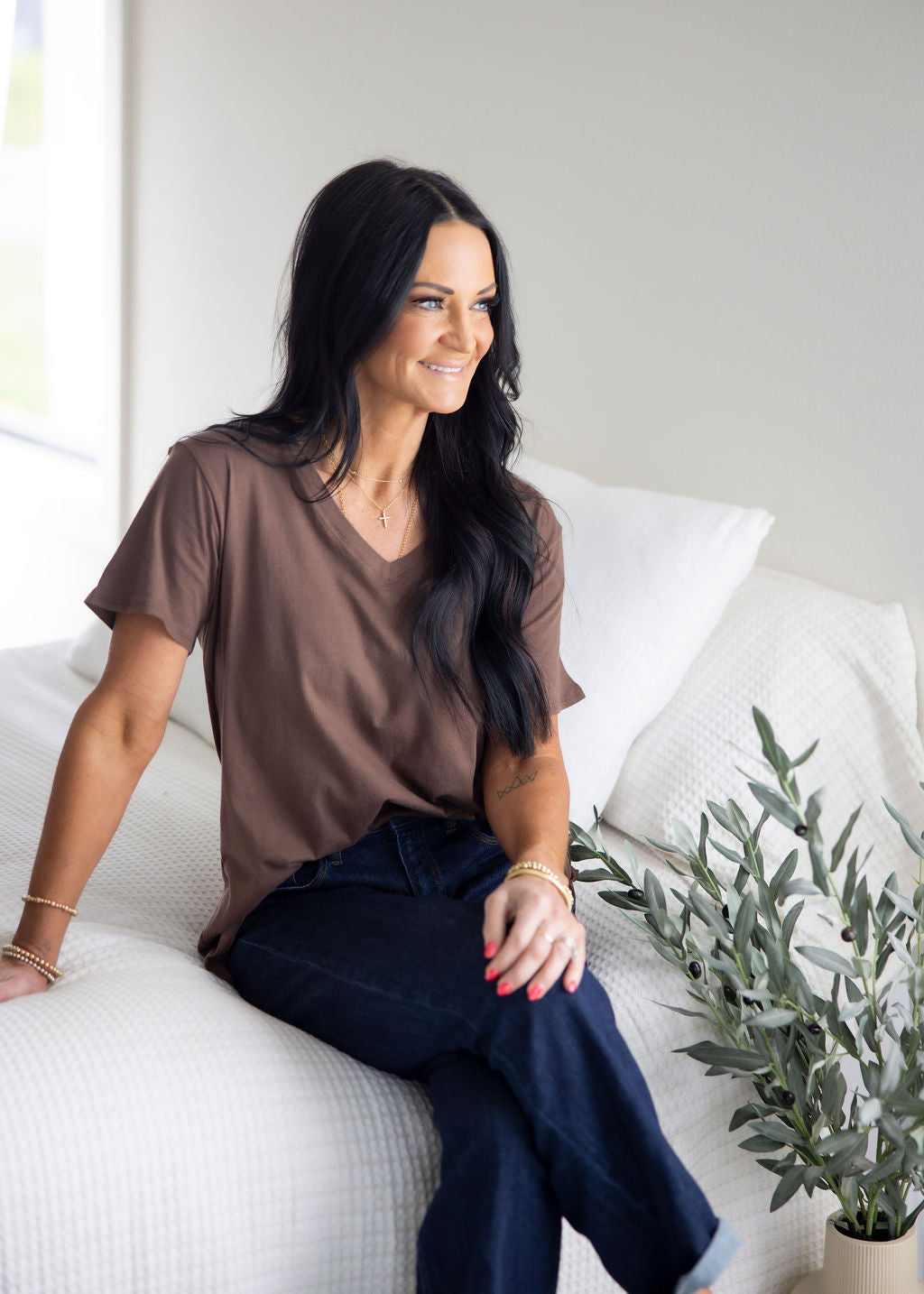 Kolleen V-Neck Top