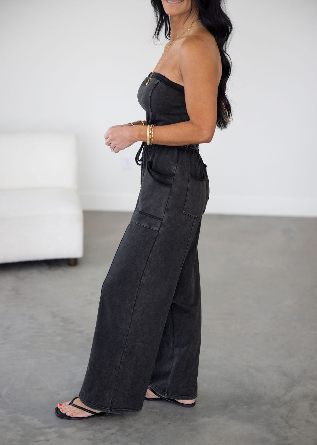 Tara Strapless Jumpsuit
