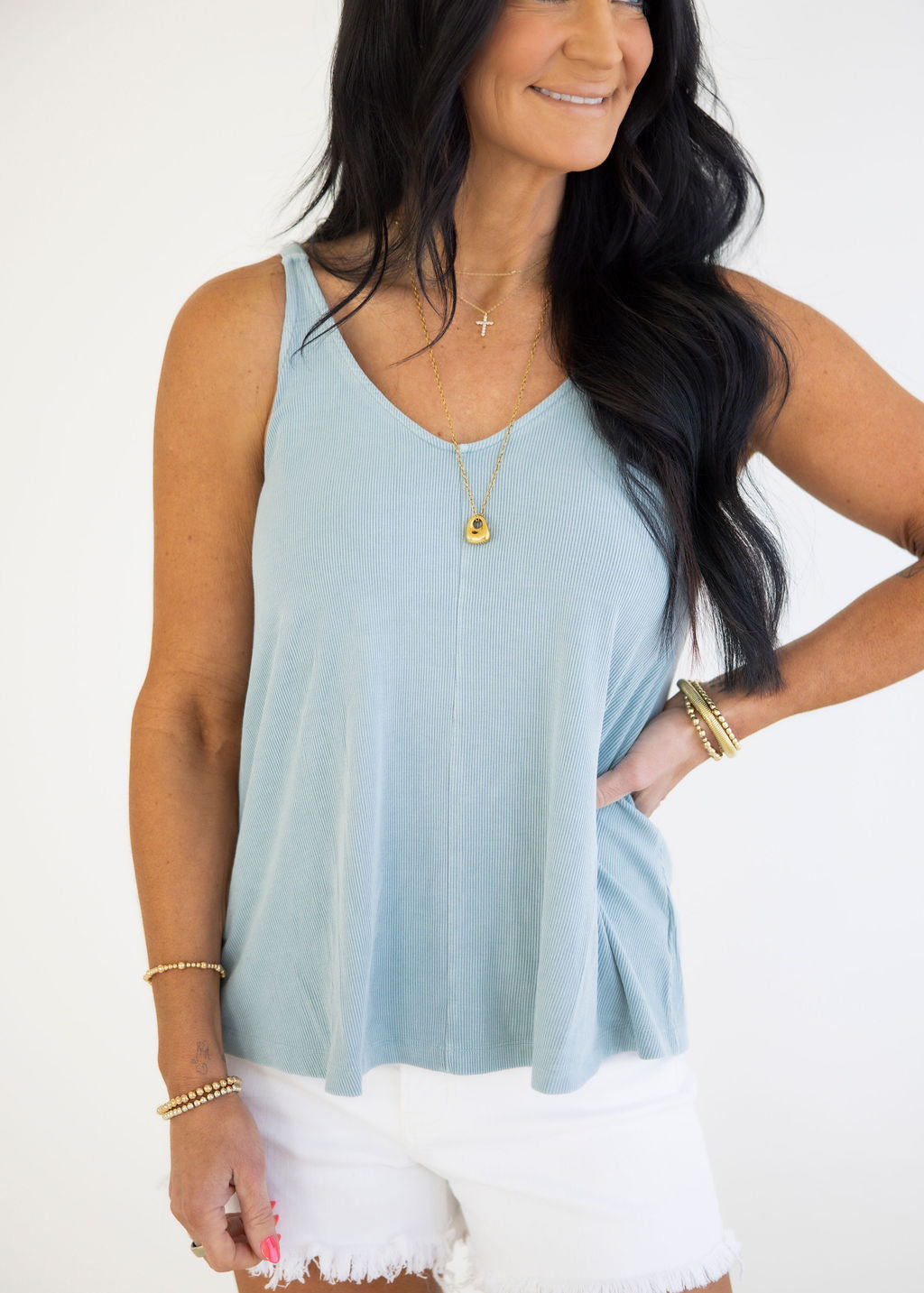 Mina Flowy Tank