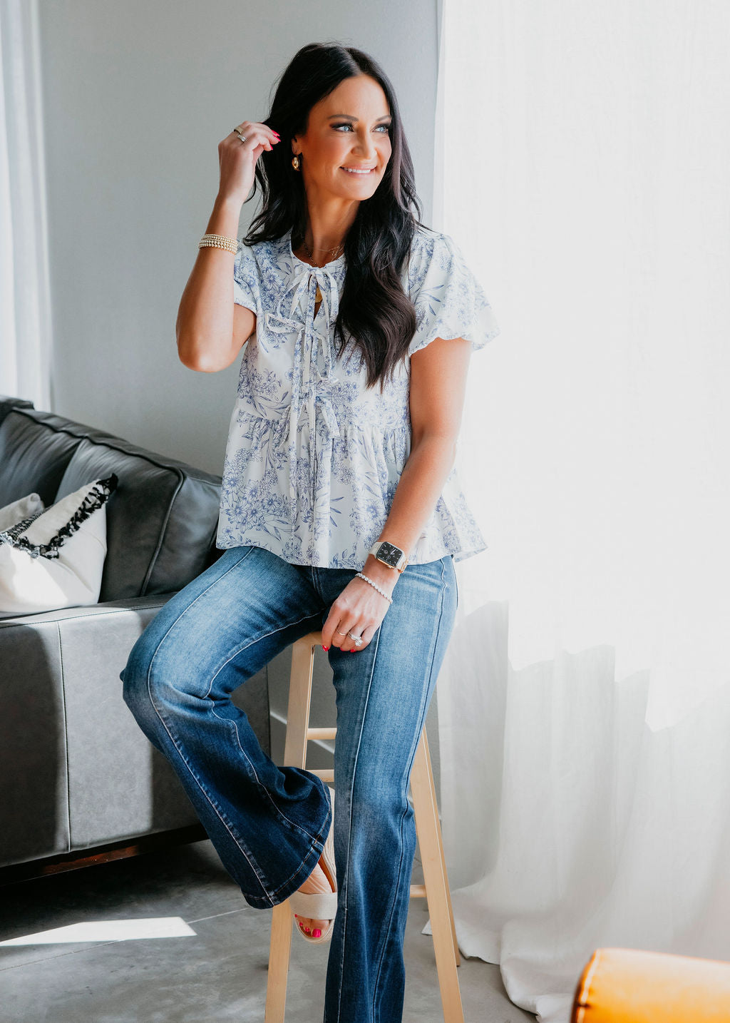 Olivia Floral Blouse