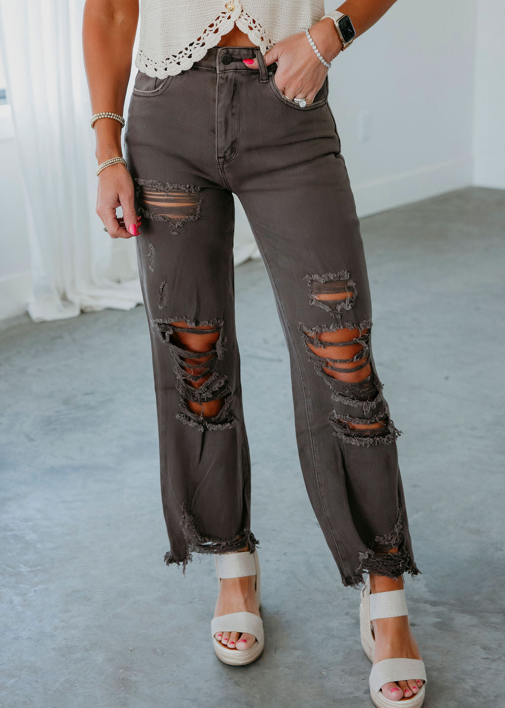 Micah Petra Distressed Jeans