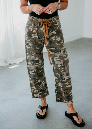 Odin Camo Print Pants