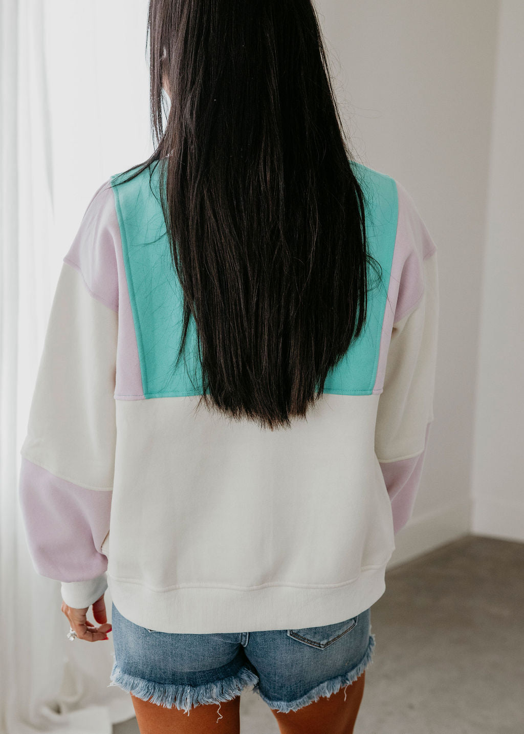 Glo Colorblock Pullover