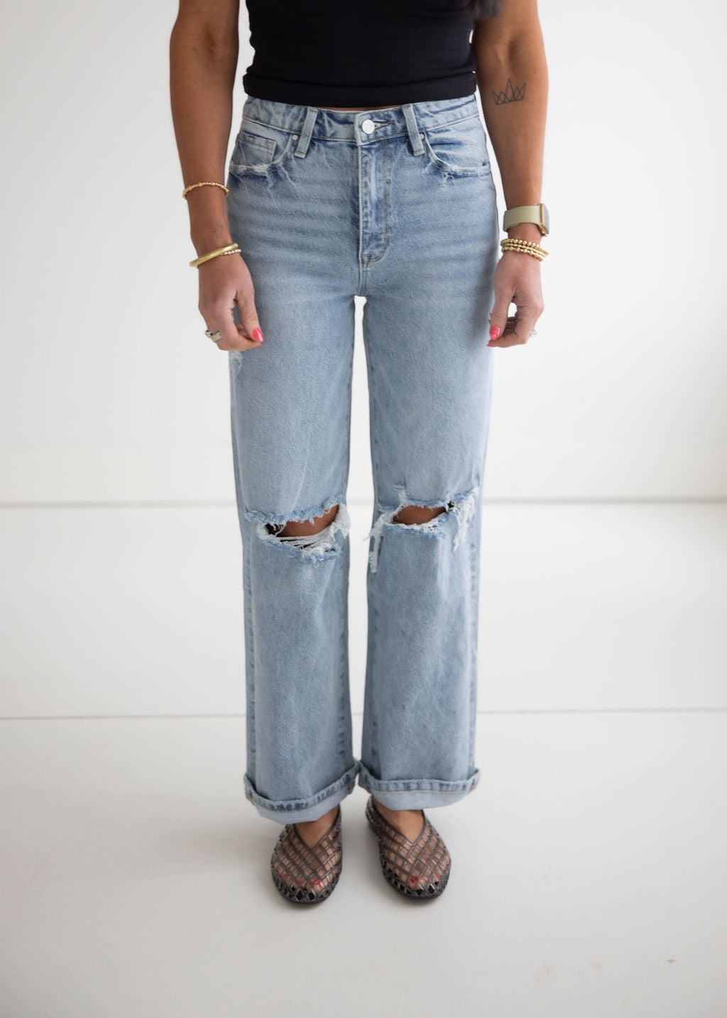 Kinzi Petra Wide Leg Jean