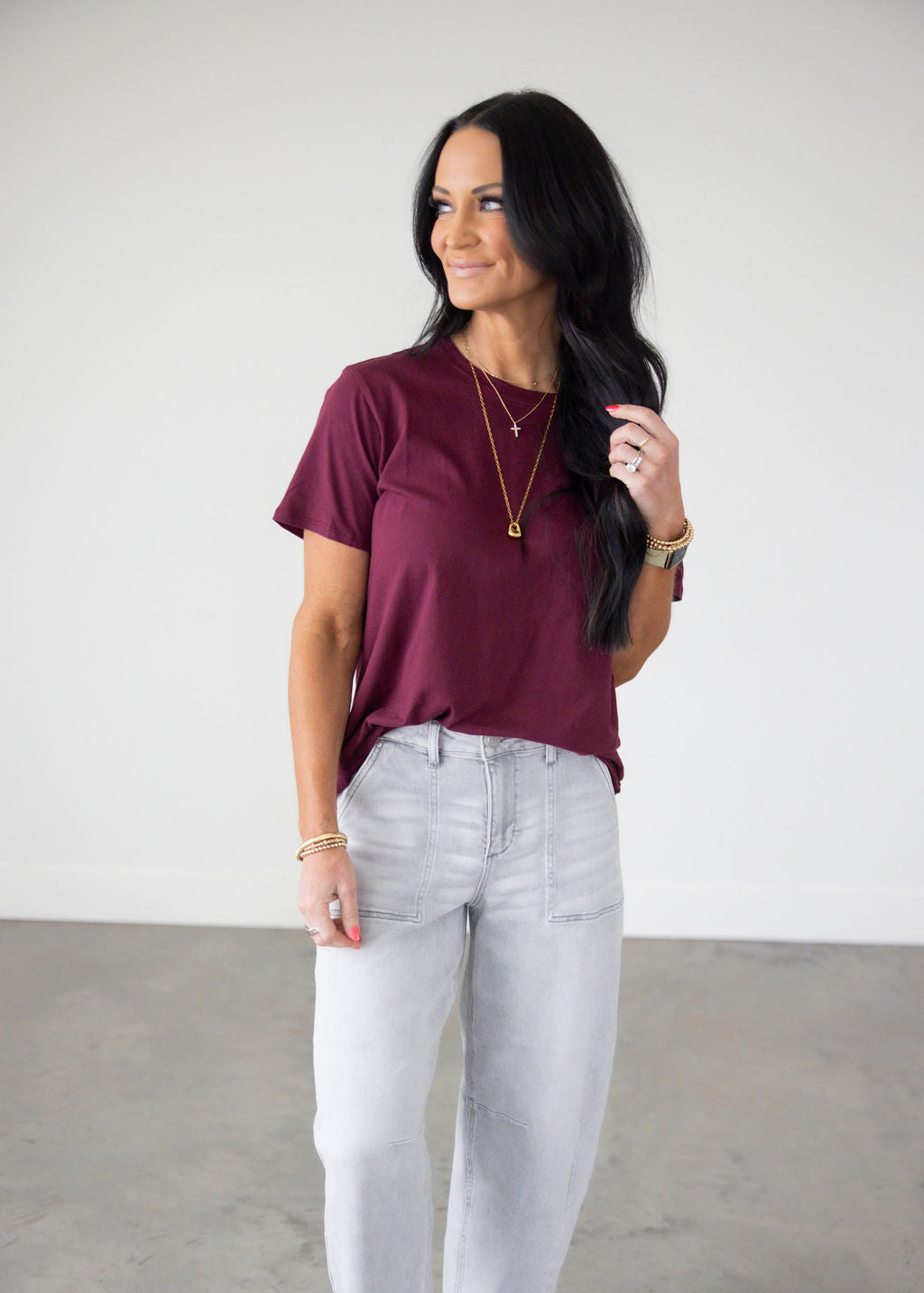 Myka Boyfriend Tee