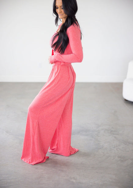 Kenny Knit Lounge Set | Color: Red | Size: Large