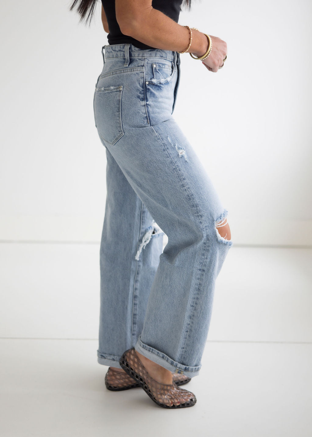 Kinzi Petra Wide Leg Jean