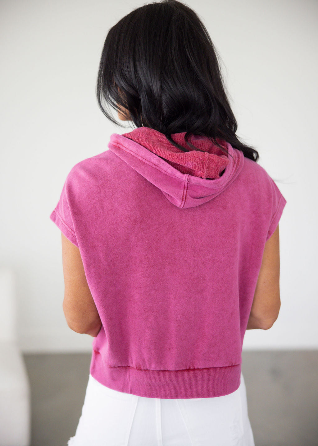Giselle Sleeveless Hoodie
