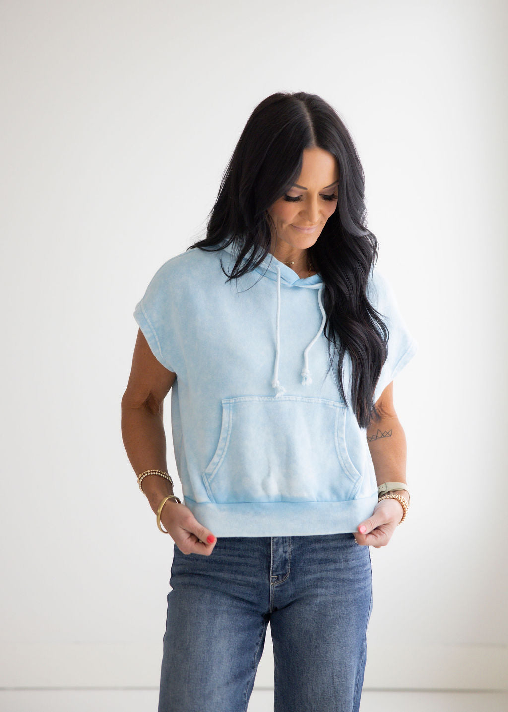 Giselle Sleeveless Hoodie