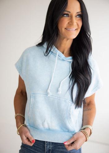 Giselle Sleeveless Hoodie