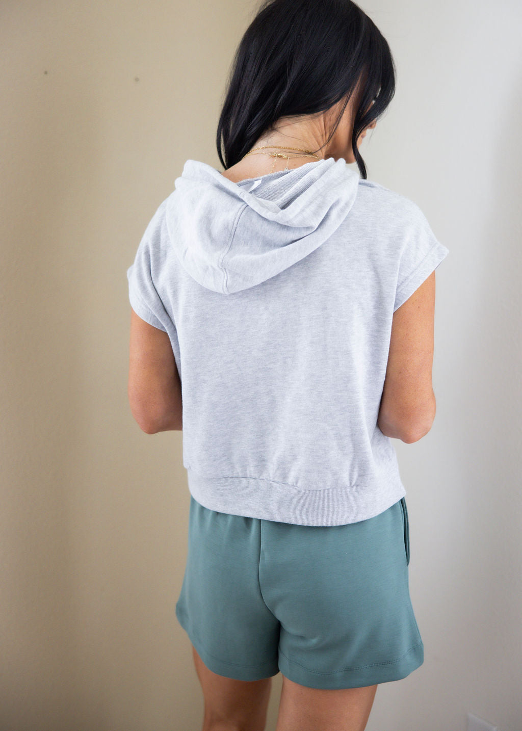 Giselle Sleeveless Hoodie