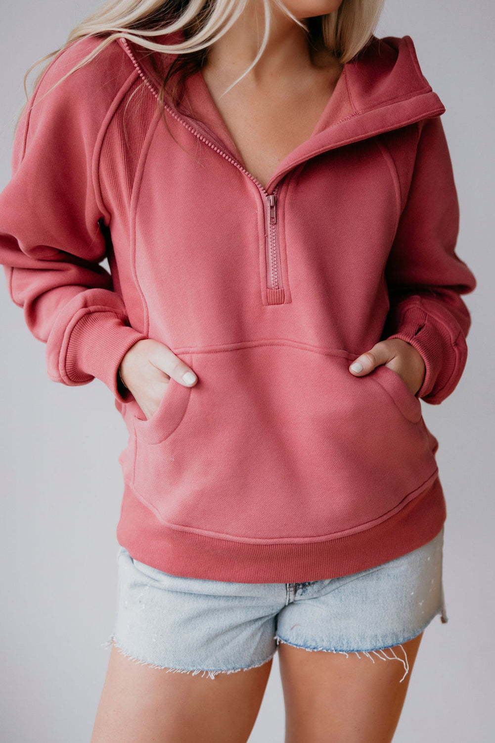 Drea Half Zip Hoodie