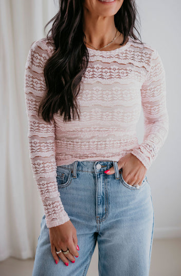 Tyrah Ruffle Lace Top