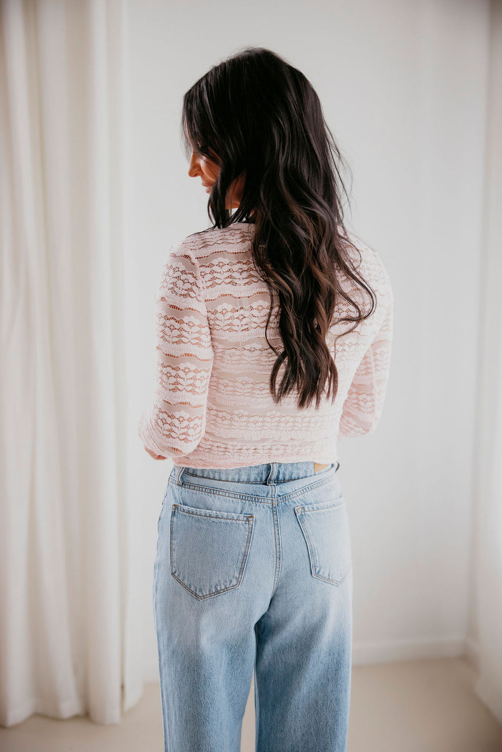 Tyrah Ruffle Lace Top