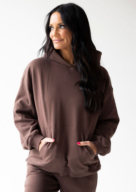 Essential Lightweight Hoodie by Lily & Lottie product view