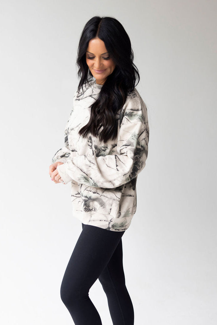 Mist Dune Camo Crew by Lily & Lottie