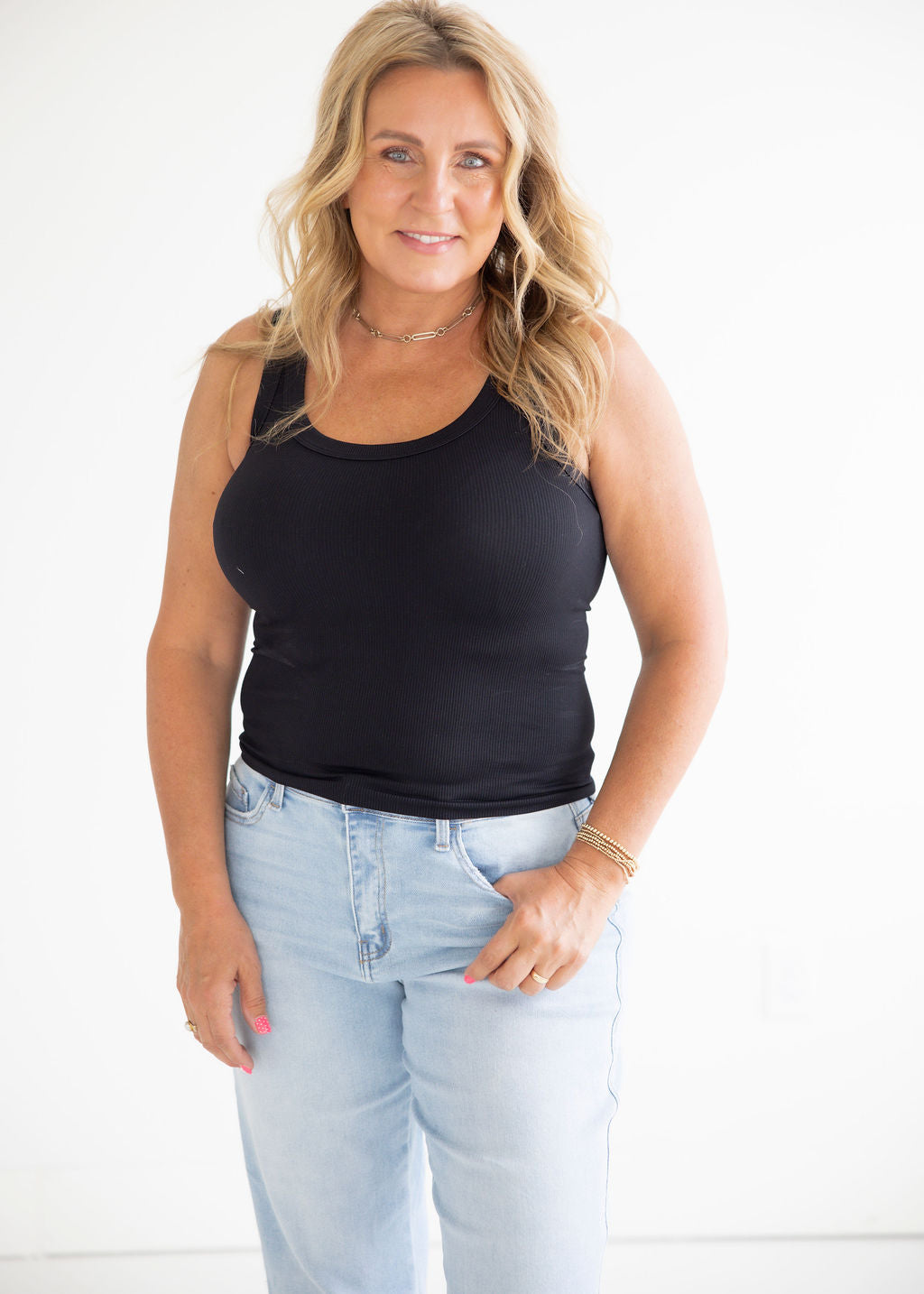 Yvonne Ribbed Tank