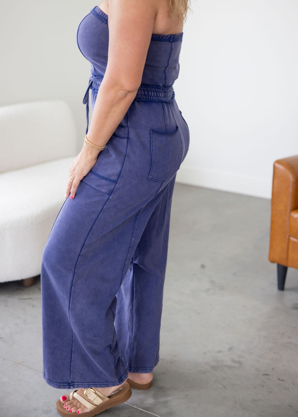 Tara Strapless Jumpsuit