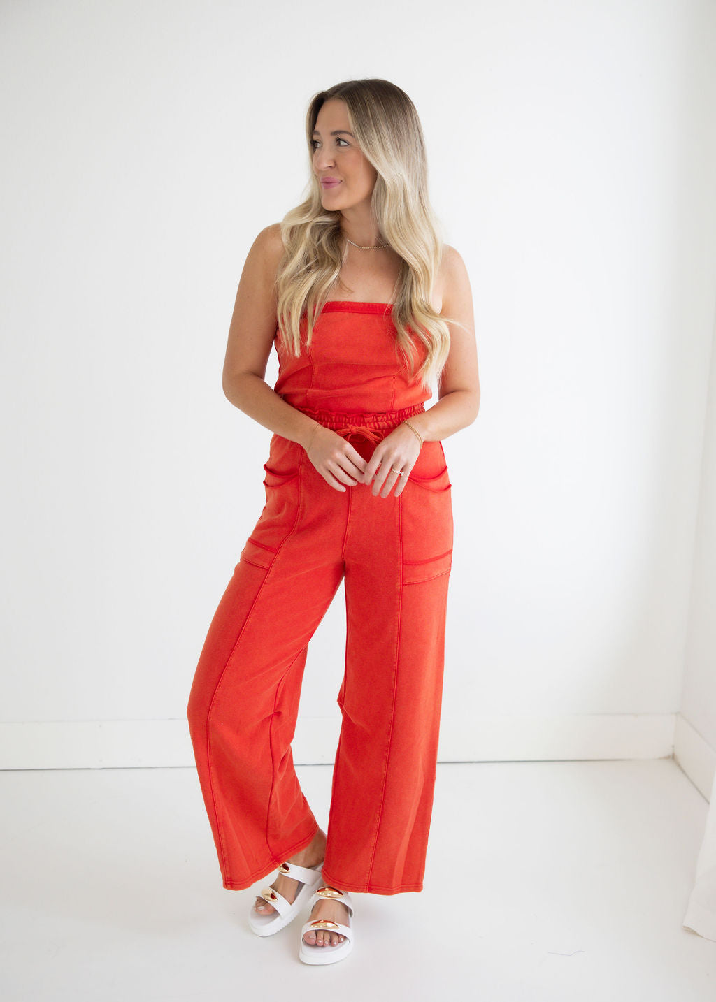 Tara Strapless Jumpsuit